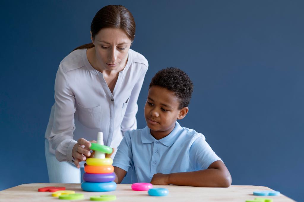 Kid in therapy